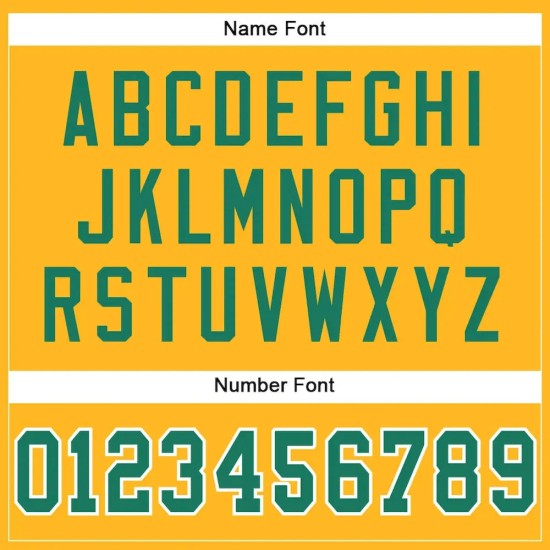 Custom Gold Kelly Green-White Mesh Authentic Football Jersey Custom Gold Kelly Green-White Mesh Authentic Football Jersey