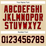 Custom Sand Black-Red Authentic Baseball Jersey