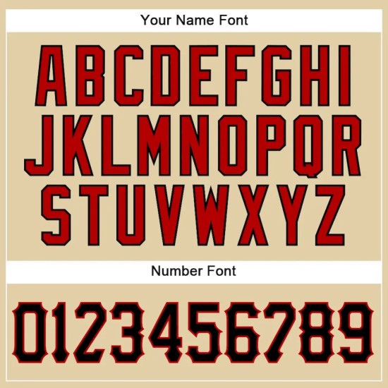 Custom Sand Black-Red Authentic Baseball Jersey