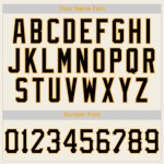 Custom Cream Black-Gold Authentic Throwback Rib-Knit Baseball Jersey Shirt