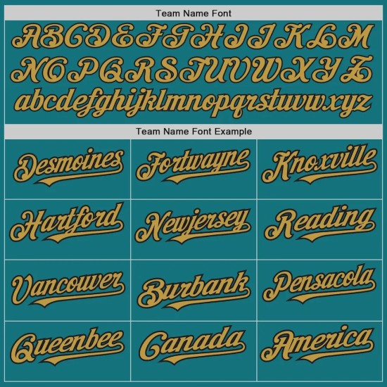 Custom Teal Black-Old Gold Authentic Raglan Sleeves Baseball Jersey