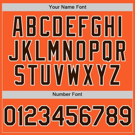 Custom Orange Brown-White Authentic Sleeveless Baseball Jersey