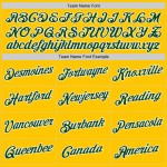 Custom Stitched Gold Green-White Sports Pullover Sweatshirt Hoodie