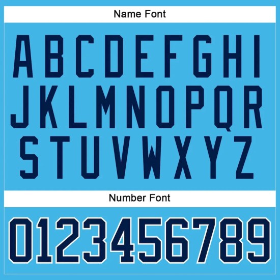 Custom Sky Blue Navy-White Hockey Jersey